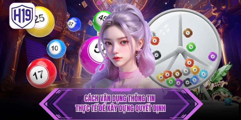 Cách vận dụng thông tin thực tế để xây dựng quyết định